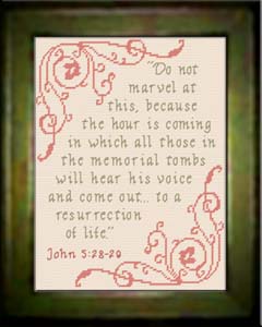 Resurrection of Life - John 5:28-29